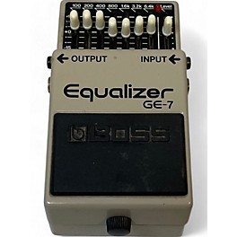 Used BOSS Used BOSS GE7 Equalizer Pedal