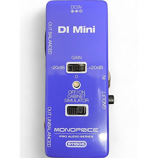 Used Monoprice DI Mini  Effect Pedal