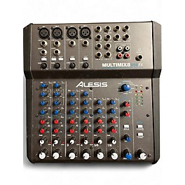 Used Alesis Used Alesis MultiMix 8 USB 8-Channel Unpowered Mixer