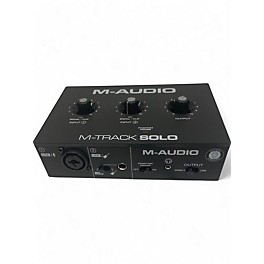 Used M-Audio Used M-Audio M-TRACK SOLO Audio Interface