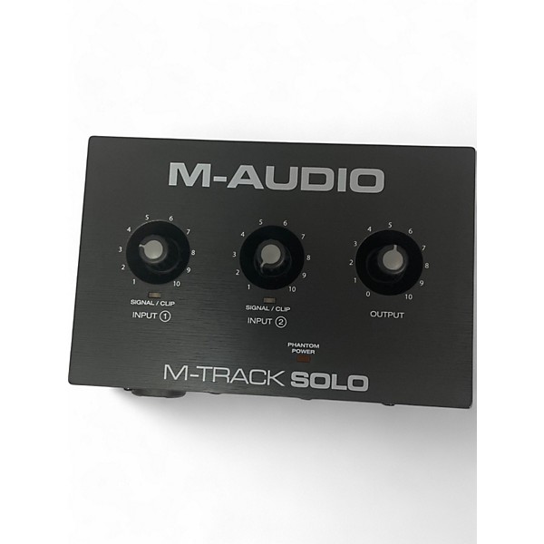 Used M-Audio Used M-Audio M-TRACK SOLO Audio Interface