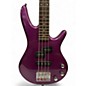 Used Ibanez Used Ibanez GSRM20 Mikro Short Scale Purple Electric Bass Guitar