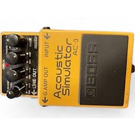 Used BOSS Used BOSS AC3 Acoustic Simulator Effect Pedal