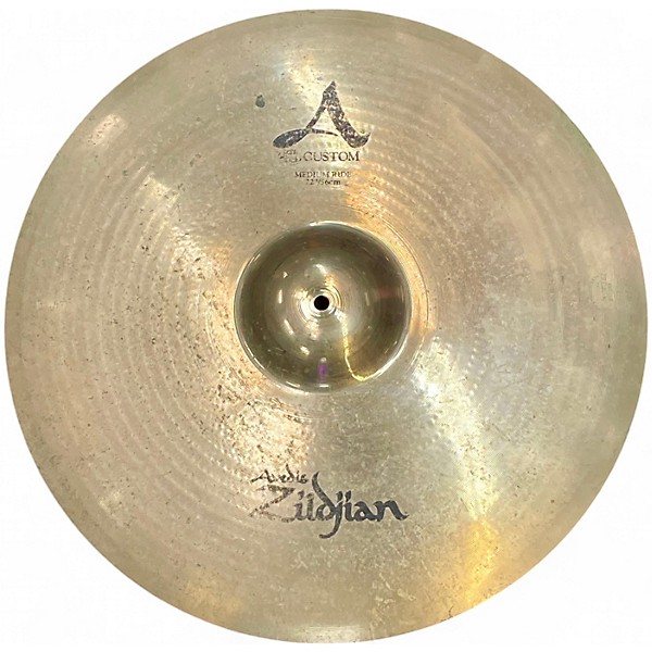 Used Zildjian 22in A Custom Medium Ride Cymbal