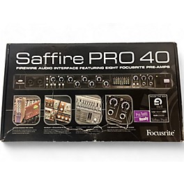 Used Focusrite Saffire Pro 40  Audio Interface