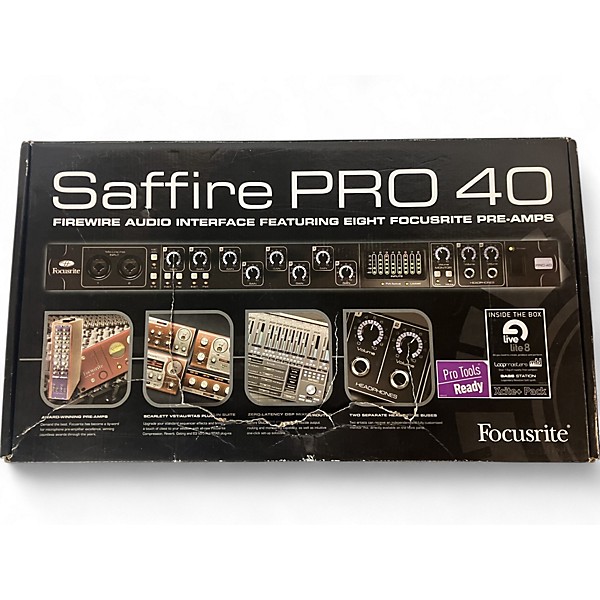 Used Focusrite Saffire Pro 40  Audio Interface