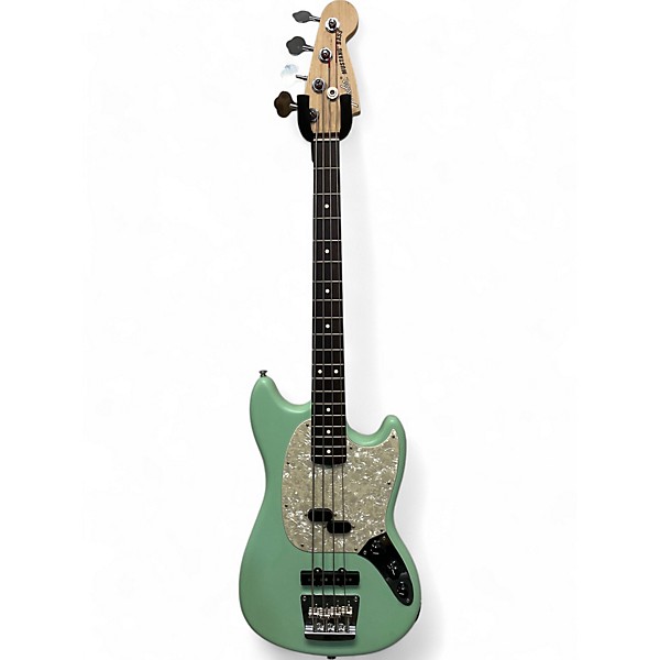 Used Fender Used Fender American Performer Mustang Bass Seafoam Green Electric Bass Guitar