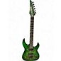 Used Legator Ninja Overdrive 6 Green Solid Body Electric Guitar thumbnail