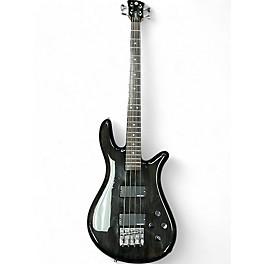 Used Spector Performer 4 Trans Black Electric Bass Guitar