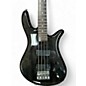 Used Spector Performer 4 Trans Black Electric Bass Guitar