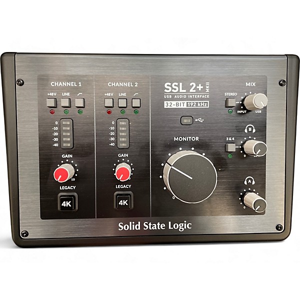 Used Solid State Logic SSL 2+ Audio Interface