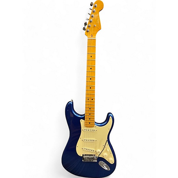 Used Fender Used Fender American Ultra Stratocaster Cobra Blue Solid Body Electric Guitar