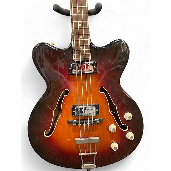 Vintage Hofner Vintage Hofner 500 Series 3 Tone Sunburst Electric Bass Guitar