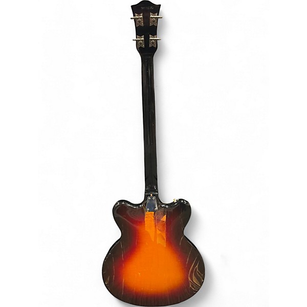 Vintage Hofner Vintage Hofner 500 Series 3 Tone Sunburst Electric Bass Guitar