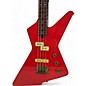 Vintage 1981 Ibanez Destroyer 2 Red Electric Bass Guitar