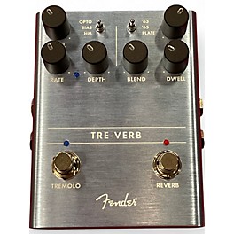 Used 2020s Fender Tre-verb Effect Pedal