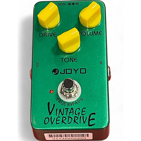 Used 2020 Joyo vintage overdrive Effect Pedal