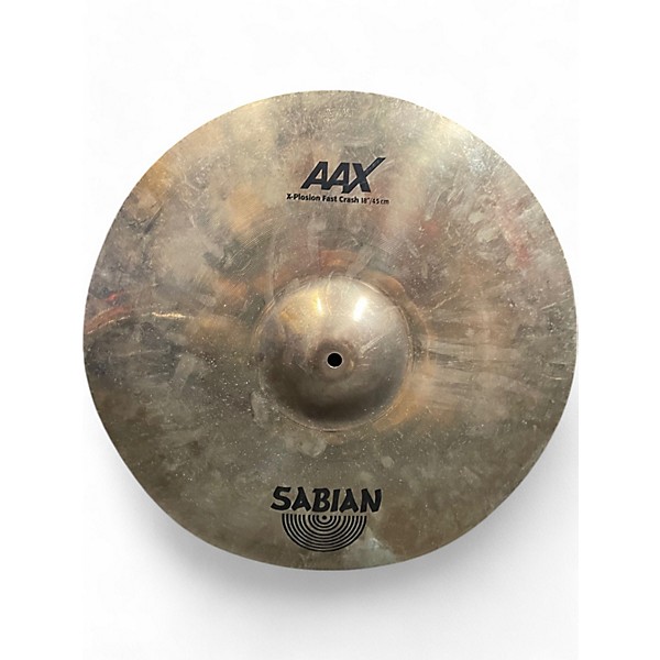 Used SABIAN 18in AAX Xplosion Crash Cymbal