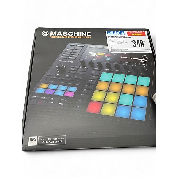 Used Native Instruments Maschine MK3 MIDI Controller