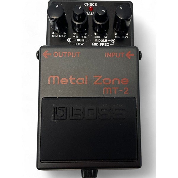 Used BOSS Used BOSS MT2 Metal Zone Distortion Effect Pedal