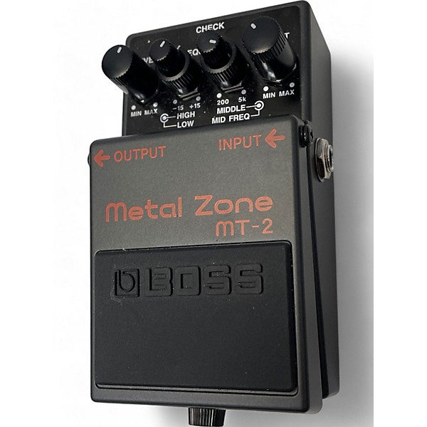 Used BOSS Used BOSS MT2 Metal Zone Distortion Effect Pedal