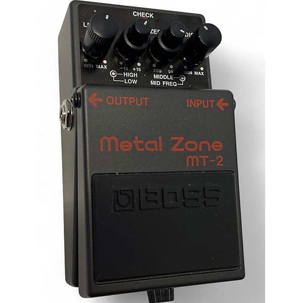 Used BOSS Used BOSS MT2 Metal Zone Distortion Effect Pedal