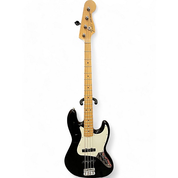 Used Fender Used Fender American Special Jazz Bass Black Electric Bass Guitar