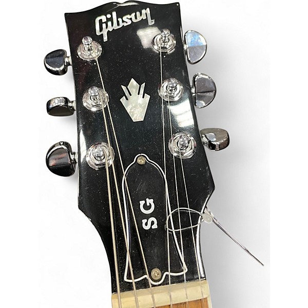 Used Gibson SG Standard Black Solid Body Electric Guitar