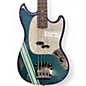 Used Fender Mustang Bass BLUE Electric Bass Guitar