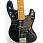 Used Atelier z 5 Black Electric Bass Guitar