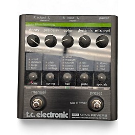 Used TC Electronic NR1 REVERB Effect Pedal
