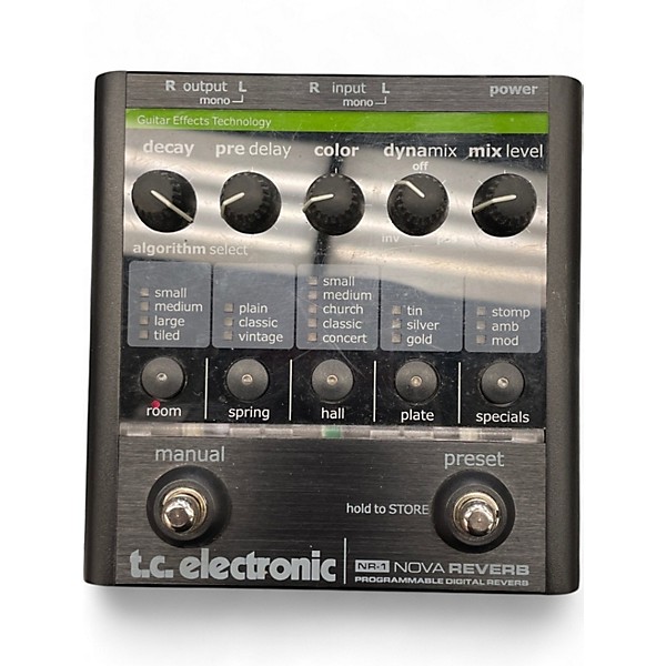 Used TC Electronic NR1 REVERB Effect Pedal