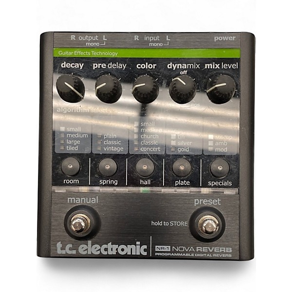Used TC Electronic NR1 REVERB Effect Pedal