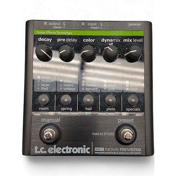 Used TC Electronic NR1 REVERB Effect Pedal