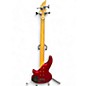 Used Cort curbow Candy Apple Red Electric Bass Guitar