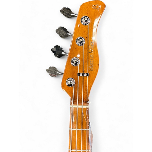 Used Sire Marcus Miller D5 Yellow Electric Bass Guitar