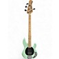 Used Sterling by Music Man Ray4 Mint Green Electric Bass Guitar thumbnail