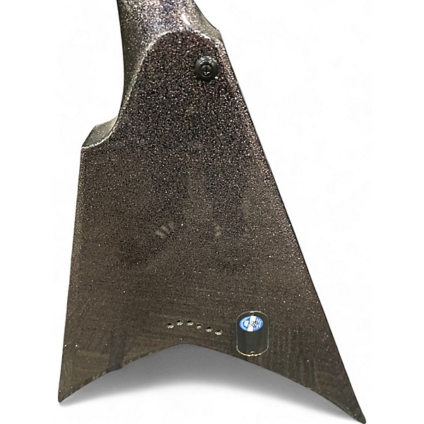 Used ESP LTD KHV KIRK HAMMETT SIGNATURE PURPLE SPARKLE Solid Body Electric Guitar