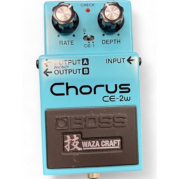 Used BOSS Used BOSS CE2W Waza Craft Chorus Effect Pedal