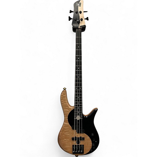 Used Fodera Ying Yang Standard 4 Quilter Maple Electric Bass Guitar