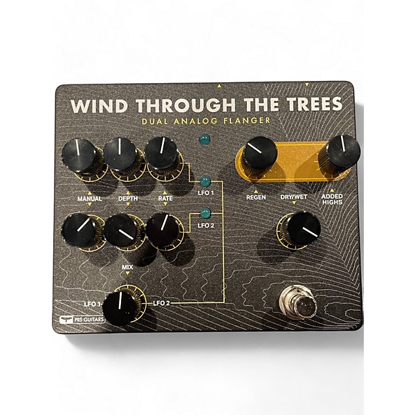 Used PRS Used PRS Wind through the trees dual flanger Effect Pedal