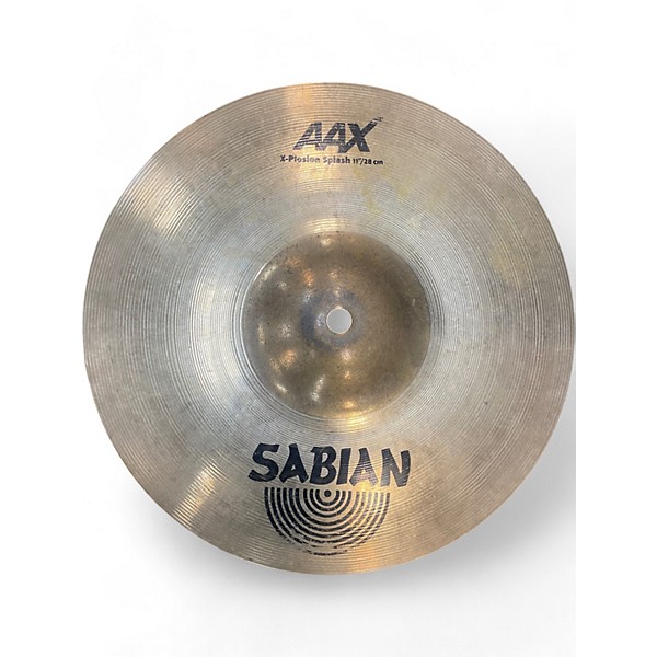 Used SABIAN 11in AAX Xplosion Splash Cymbal