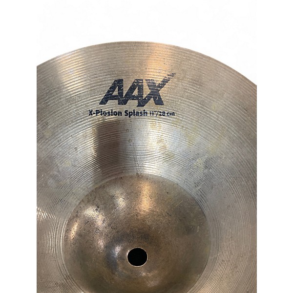 Used SABIAN 11in AAX Xplosion Splash Cymbal