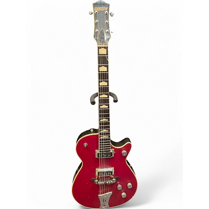 Vintage 1957 Gretsch Guitars 6131 jet firebird red Solid