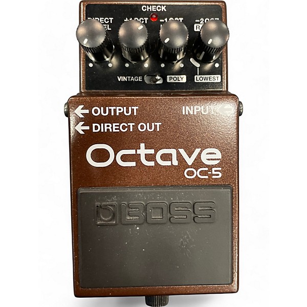 Used BOSS oc5 Effect Pedal