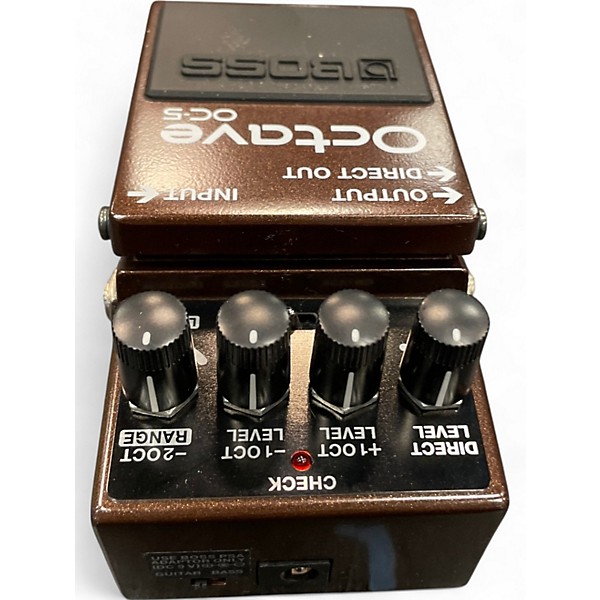 Used BOSS oc5 Effect Pedal