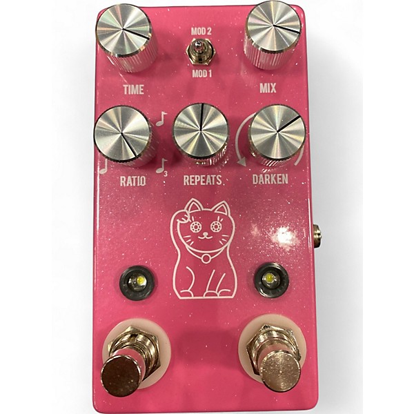 Used JHS Pedals Lucky Cat Delay Effect Pedal