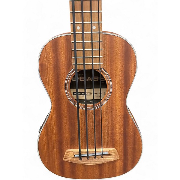 Used Kala Used Kala smhg-fs all solid mahogany uke bass Natural Ukulele