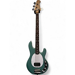 Used Sterling by Music Man Used Sterling by Music Man Ray34 with Roasted Maple Neck Dorado Green Electric Bass Guitar