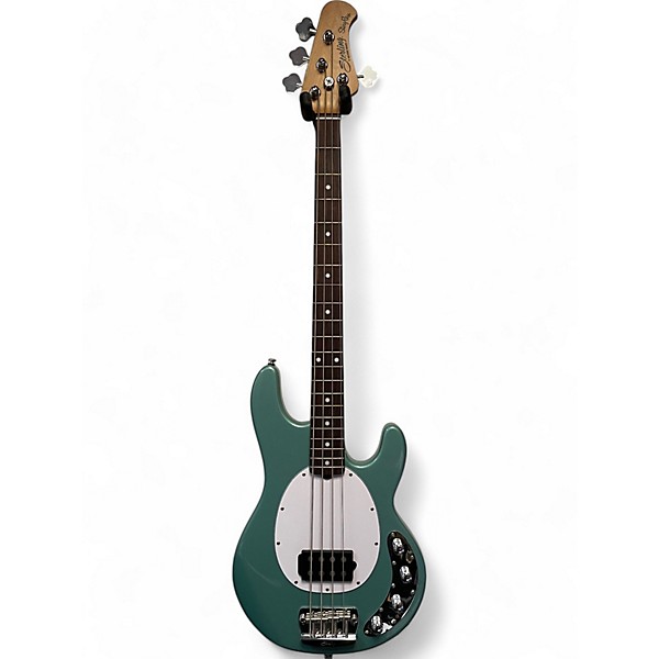 Used Sterling by Music Man Used Sterling by Music Man Ray34 with Roasted Maple Neck Dorado Green Electric Bass Guitar